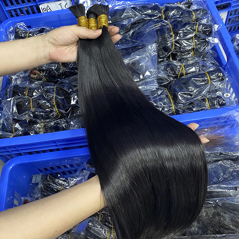 Scarlett Hair Bundles of wholesale bulk straight black human hair from Scarlett Hair