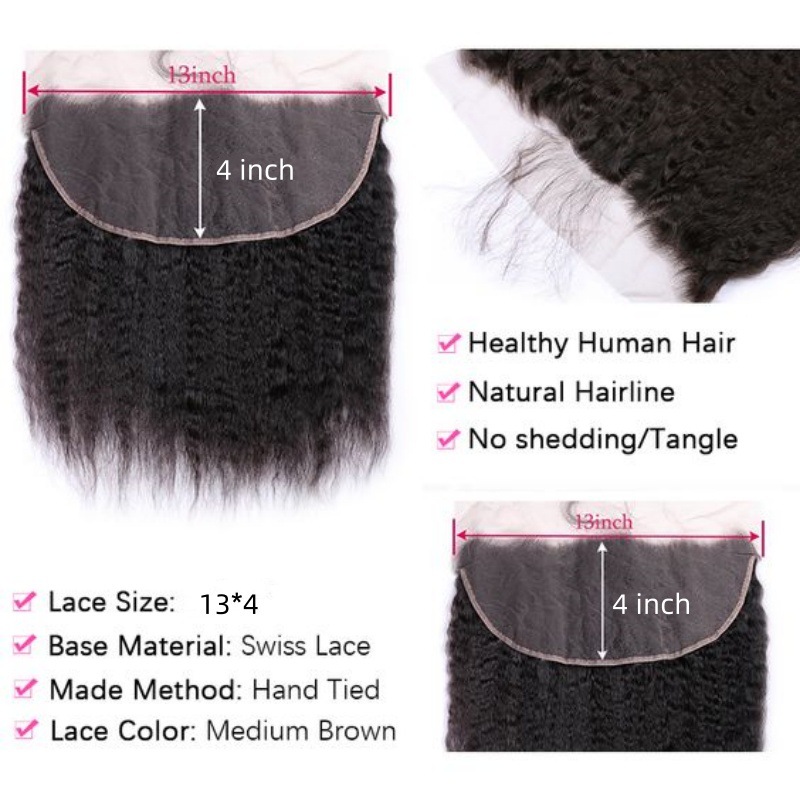 Closure/Frontal human hair - 47 - Scarlett Hair
