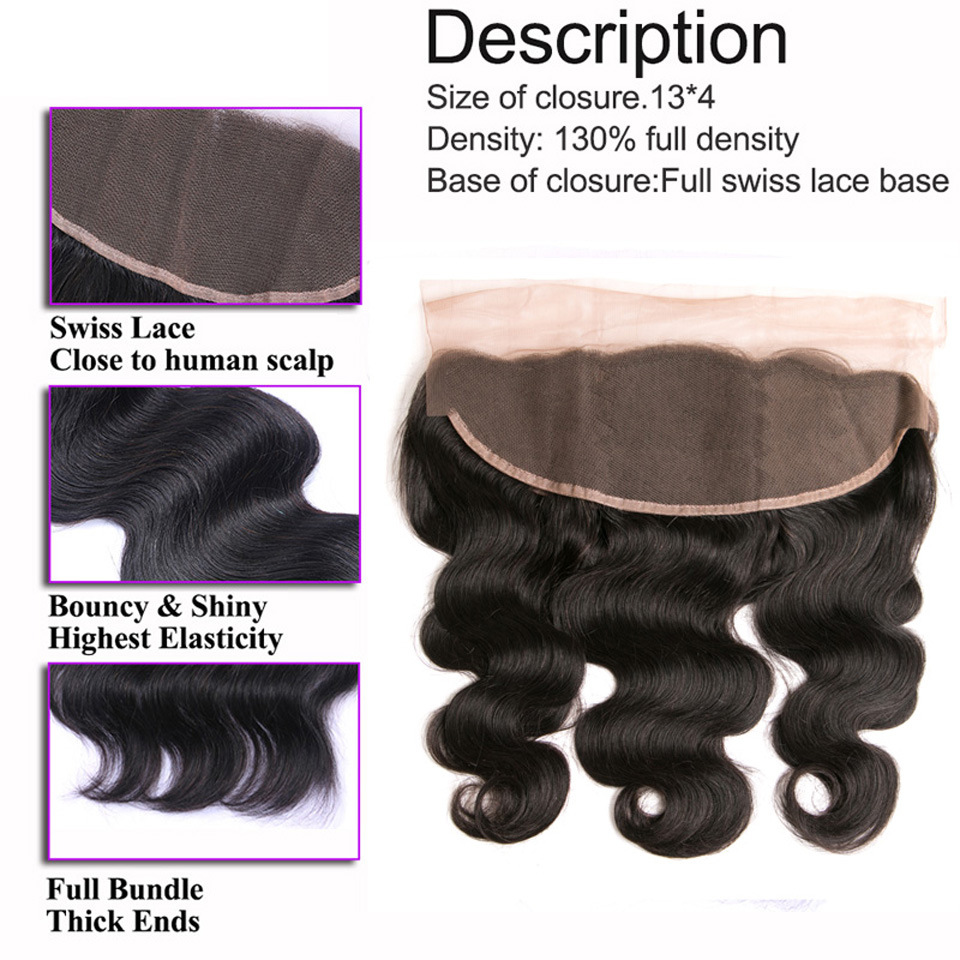Closure/Frontal human hair - 63 - Scarlett Hair