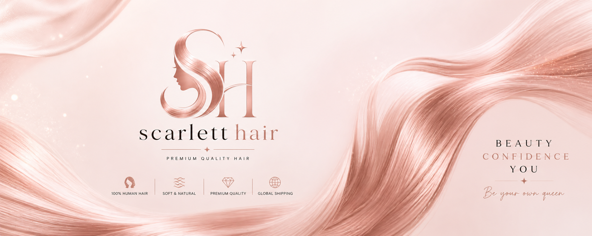 Scarlett Hair - Premium Human Hair Wigs Logo